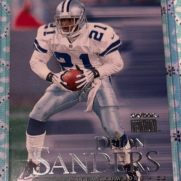 Deion SANDERS 1999 Fleer/Skybox TRADED Football card #106 - Picture 3 of 5